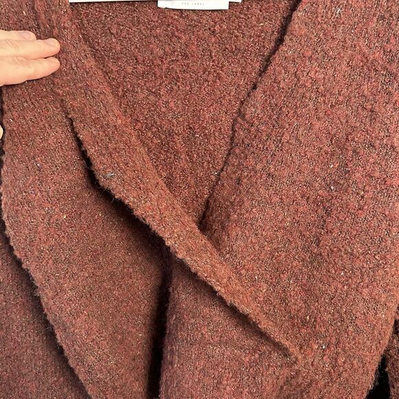 Astr The Label Womens Pullover Sweater Brown Long Sleeve Bishop Stretch Size XS - Picture 7 of 11